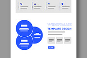 UI Website Wireframe Layout Kit, a Wireframe Template by MightyDesign (Thumbnail 6 of 10)