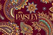 Paisley Traditional Seamless Pattern, a Pattern Graphic by Fabrivo (Thumbnail 1 of 10)