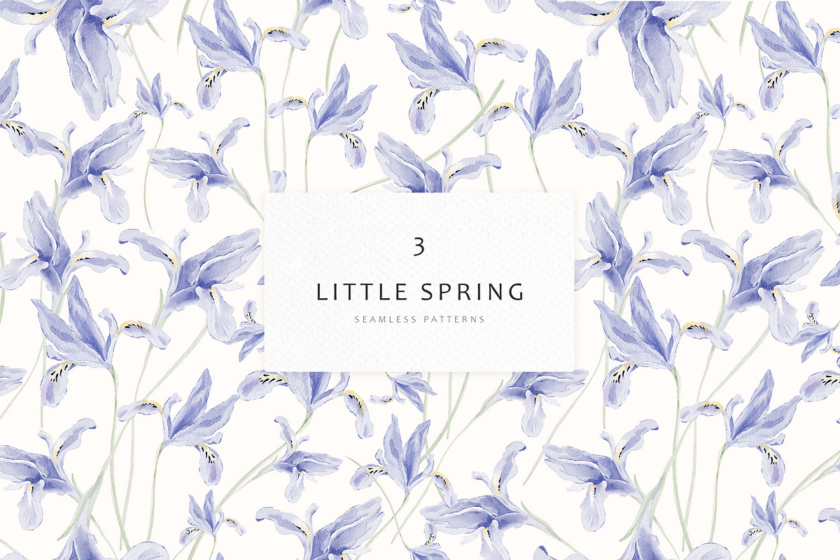 Little Spring Watercolor Set, an Object Illustration by Watercolor_Ma (Photo 5 of 6)