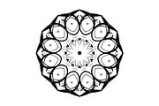 Black White Mandala Illustration Set, a Decorative Illustration by NJ Himel (Thumbnail 52 of 101)