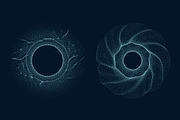 Dynamic particles background, an Object Graphic by alekseiderin (Thumbnail 2 of 3)