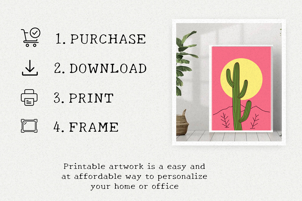 Blush Pink Wall Art Set, a Wallpaper Graphic by Helospace (Photo 9 of 10)