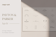 Modern Pre-made Logo Bundle Kit, a Branding & Logo Template by Forth and Wild (Thumbnail 1 of 8)