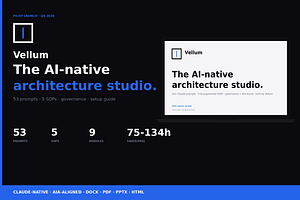 AI Architect Studio · Claude Prompts