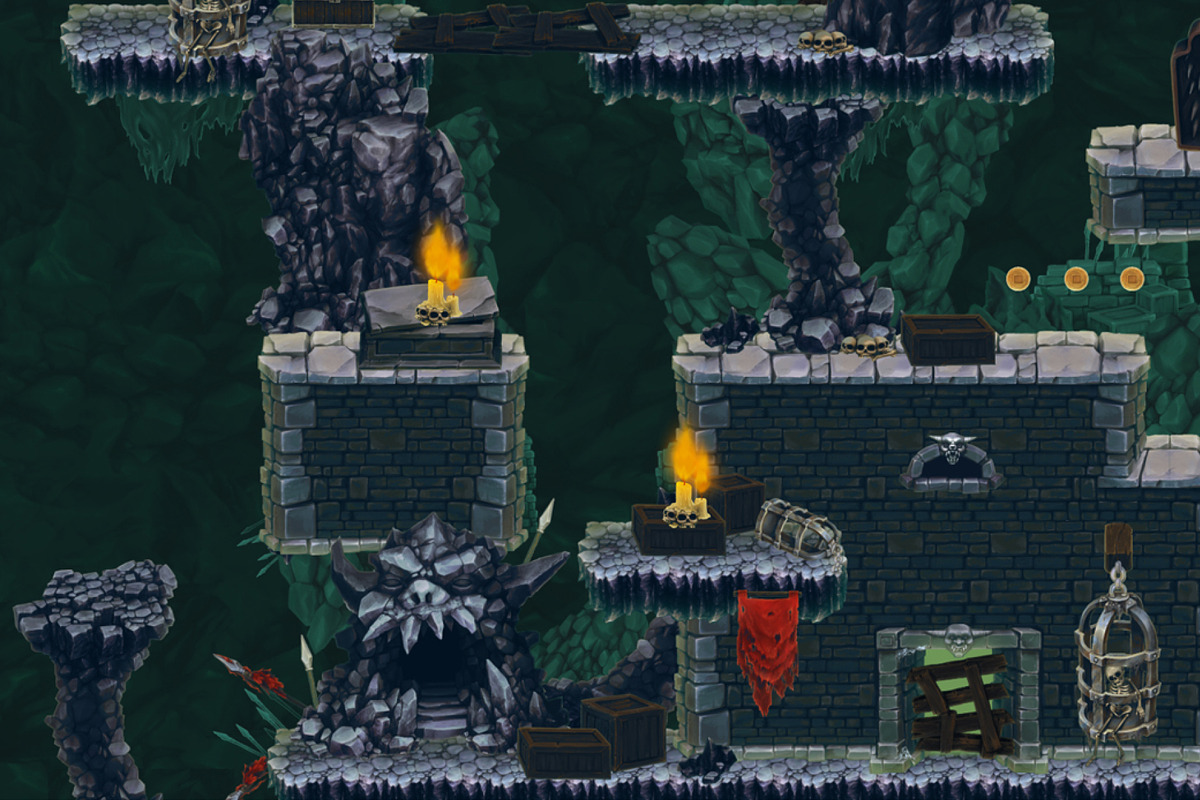 Dungeon - Game Tileset, a Graphic by LudicArts (Photo 4 of 6)