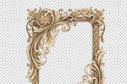Vintage Decorative Borders & Frames, a Decorative Illustration by MRI STUDIO (Thumbnail 28 of 34)