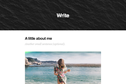 Write, for Kirby 3.× CMS, a Templates & Theme by Starckio (Thumbnail 4 of 4)