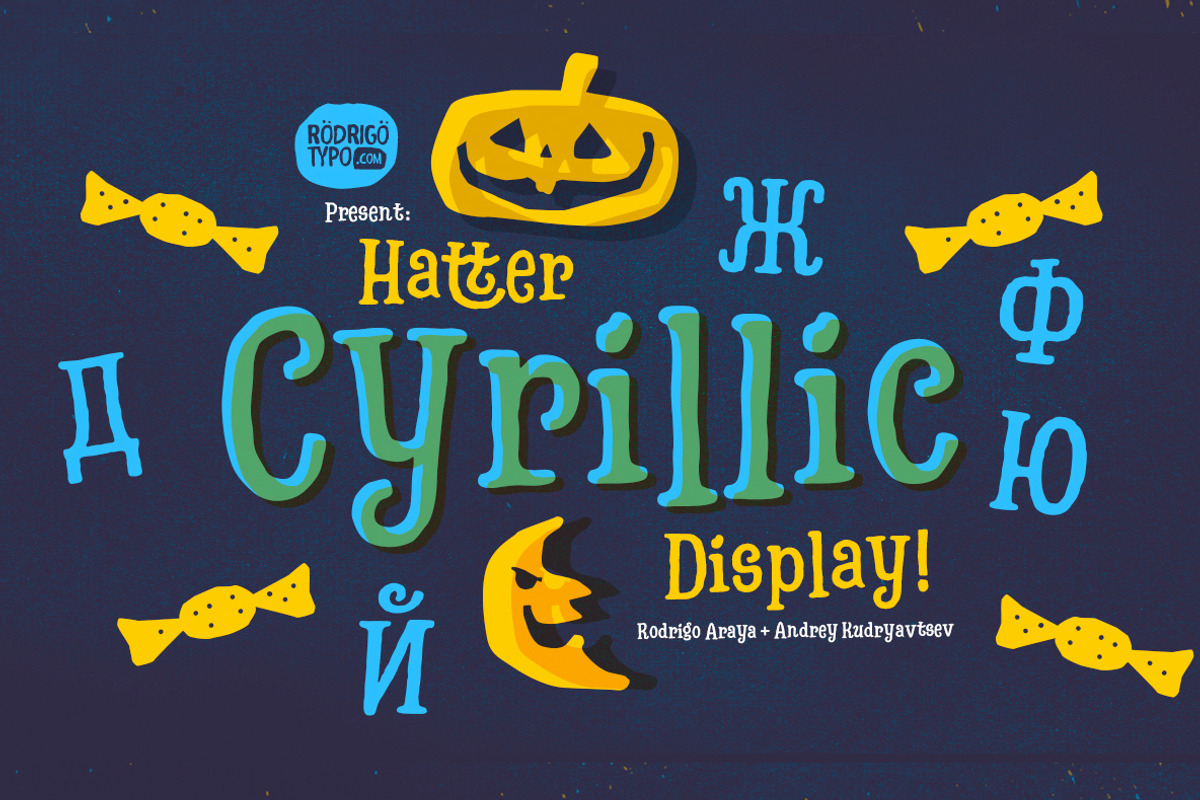Hatter Cyrillic Display