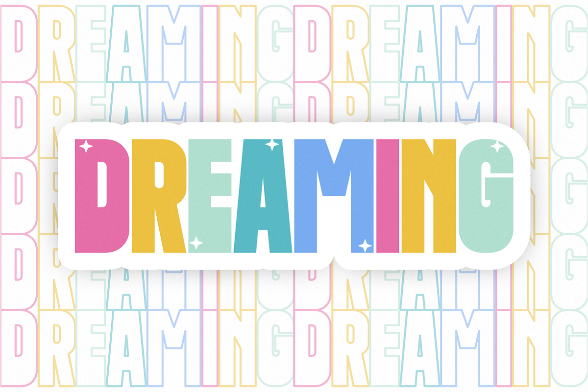 Playful Dreaming - Modern Display, a Sans Serif Font by Pian45 Studio (Photo 3 of 8)