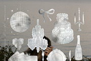 Silver Embossed Romance Collection, an Object Graphic by AnMark (Thumbnail 9 of 15)