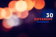 30 Bokeh Blur Backgrounds II, a Background Graphic by BIBIART (Thumbnail 3 of 7)