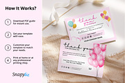 Balloon Business Thank You Card, a Card Template by Snapybiz (Thumbnail 5 of 9)