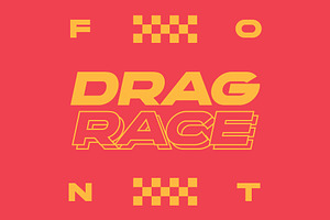 Drag Race Font