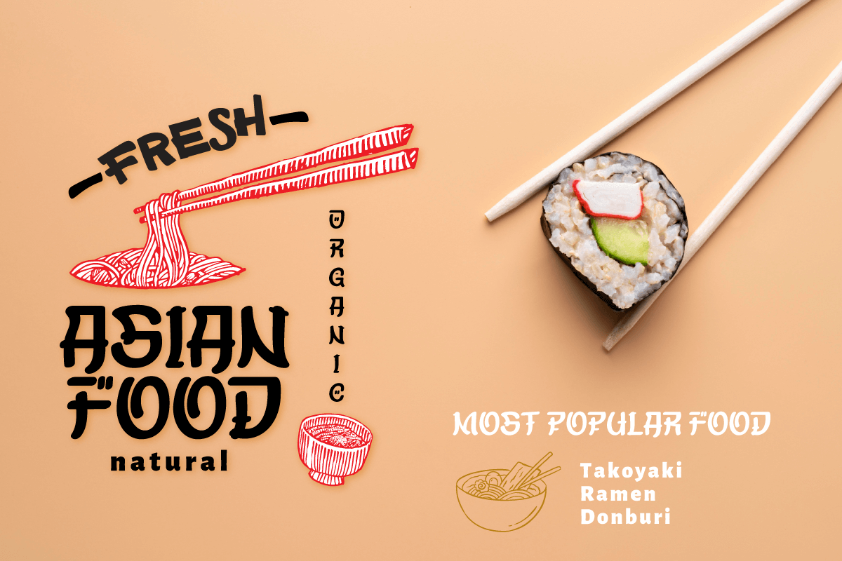 YEKOW – Japanese Style Font, a Handwritten Font by productype1 (Photo 2 of 12)