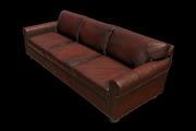 Classic Leather Sofa, an Architecture 3D Model by Kindesigns (Thumbnail 1 of 5)