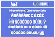 Chubby Tech font, a Font by weknow (Thumbnail 7 of 8)