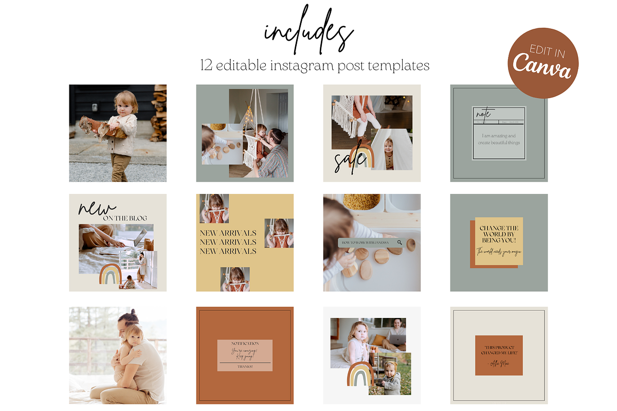 Shopify Theme Bundle | Boho Rainbow, a Templates & Theme by Easy Website Themes (Photo 6 of 10)