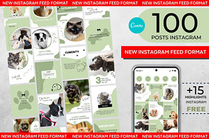 Pet Shop & Pet Care Instagram Posts