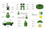 ARMY Canva Presentation Template, a Presentation Template by Infographics project (Thumbnail 6 of 7)