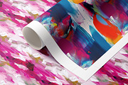 Abstract Red & Pink Patterns, a Pattern Graphic by Ninterints (Thumbnail 9 of 12)