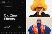 Old Zine Photo Effects, a Layer Style Add-On by Design Squad (Thumbnail 1 of 9)