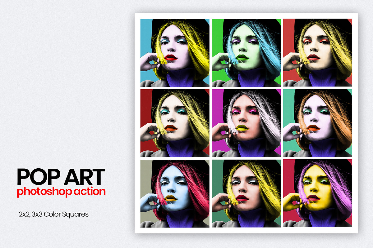 POP ART - PS Action, an Action Add-On by PSD Action (Photo 4 of 14)