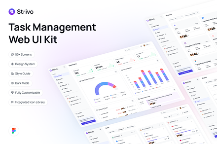 Strivo - Task Management Web UI Kit