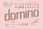 Domino font family, a Sans Serif Font by Zimages (Thumbnail 3 of 10)