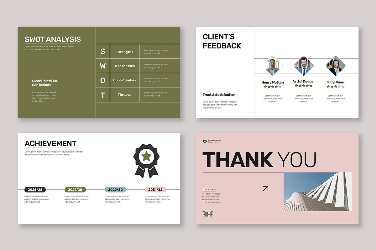 Minimal and Clean Brand Strategy, a Presentation Template by Mighty-Slide (Photo 5 of 5)
