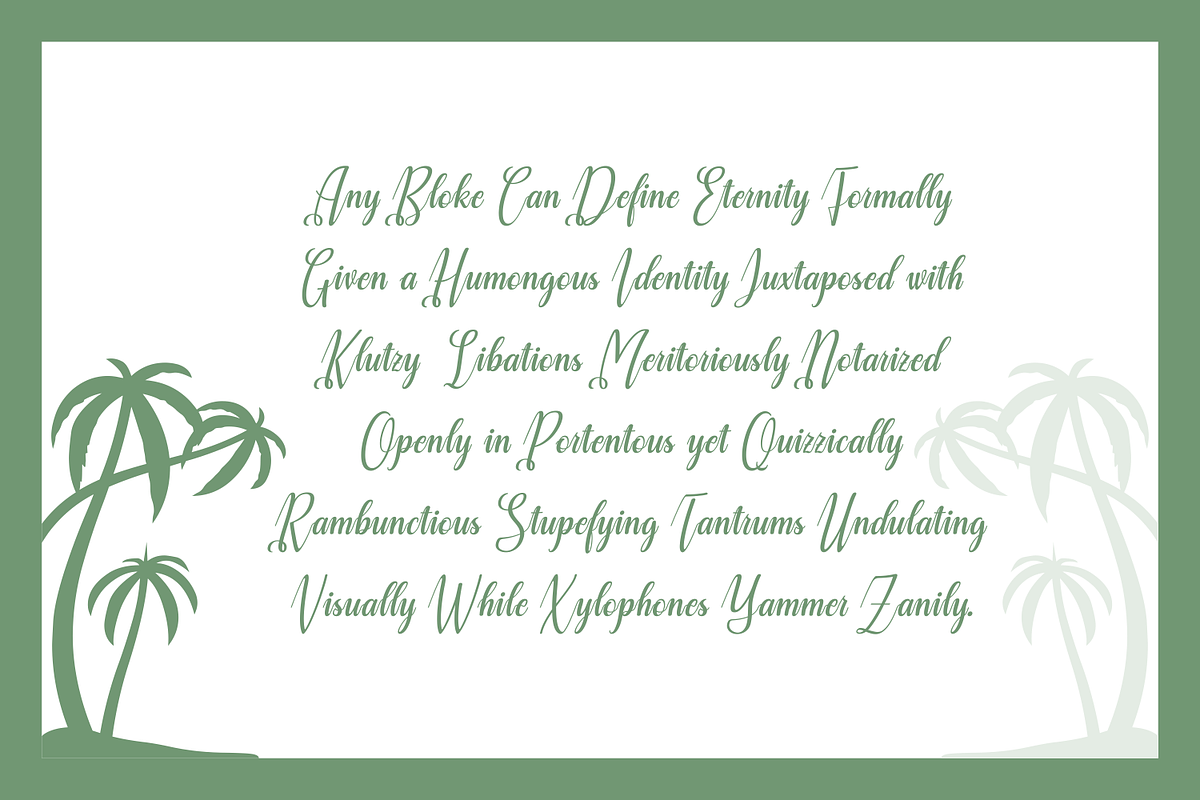 Marettimo Summer-Vibe Font preview 5