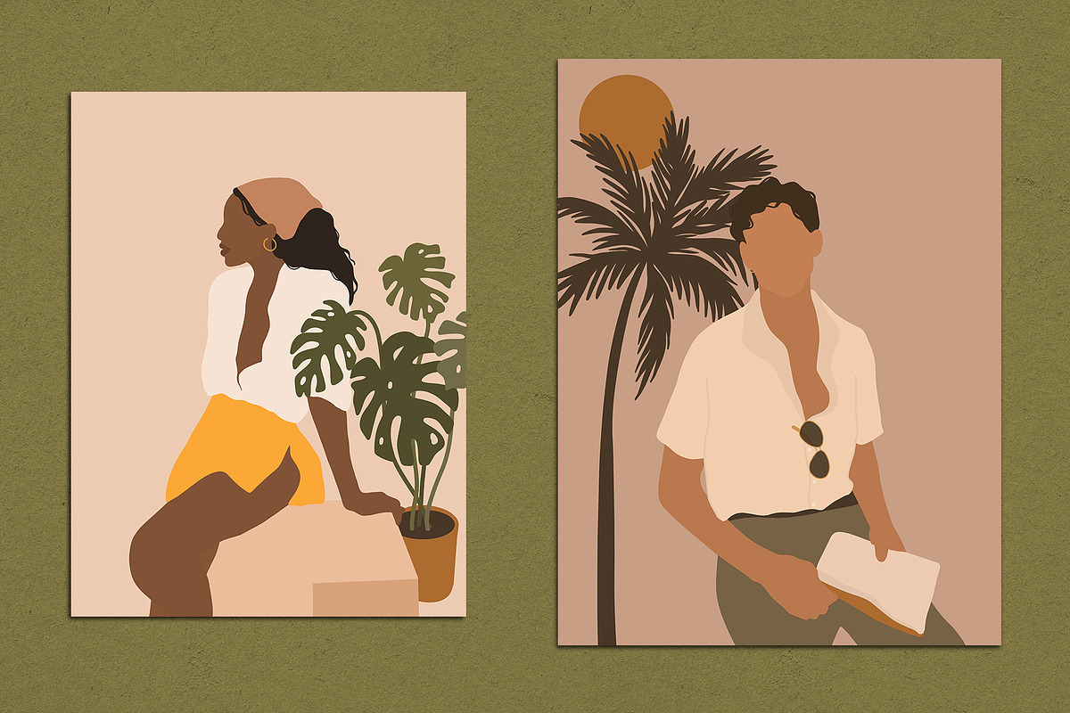 Tropical Summer Posters, a Decorative Illustration by Miracles Everywhere (Photo 6 of 7)