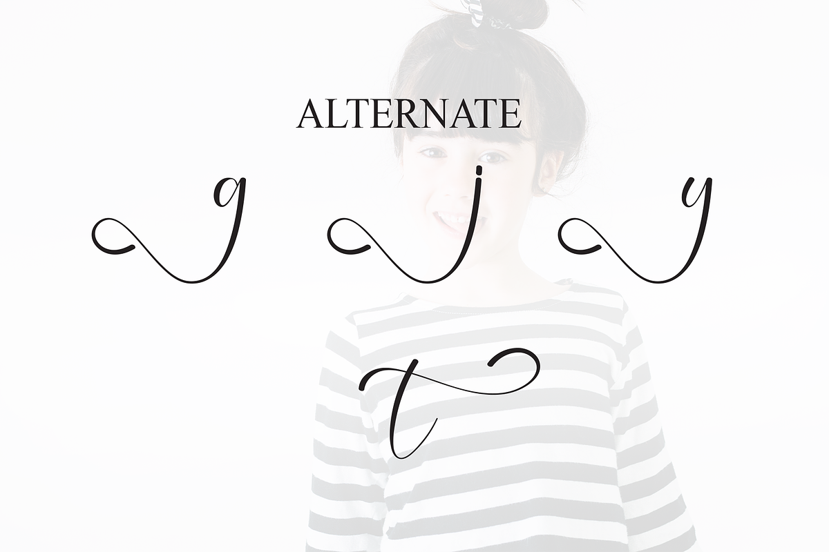 Cutegirl | Script Font, a Handwritten Font by Scratchones (Photo 8 of 9)