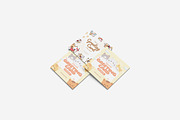 Square Greeting Card, a Product Mockup by MrLetters (Thumbnail 4 of 5)