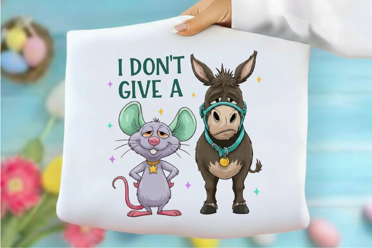 I Don’t Give a Funny Mouse, an Illustration by Designking (Photo 1 of 6)
