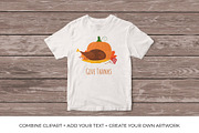 Thanksgiving Clipart Bundle, an Object Graphic by LaBelezokaDesign (Thumbnail 2 of 6)