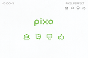 Pixo Icons, an Icon by isc (Thumbnail 1 of 2)