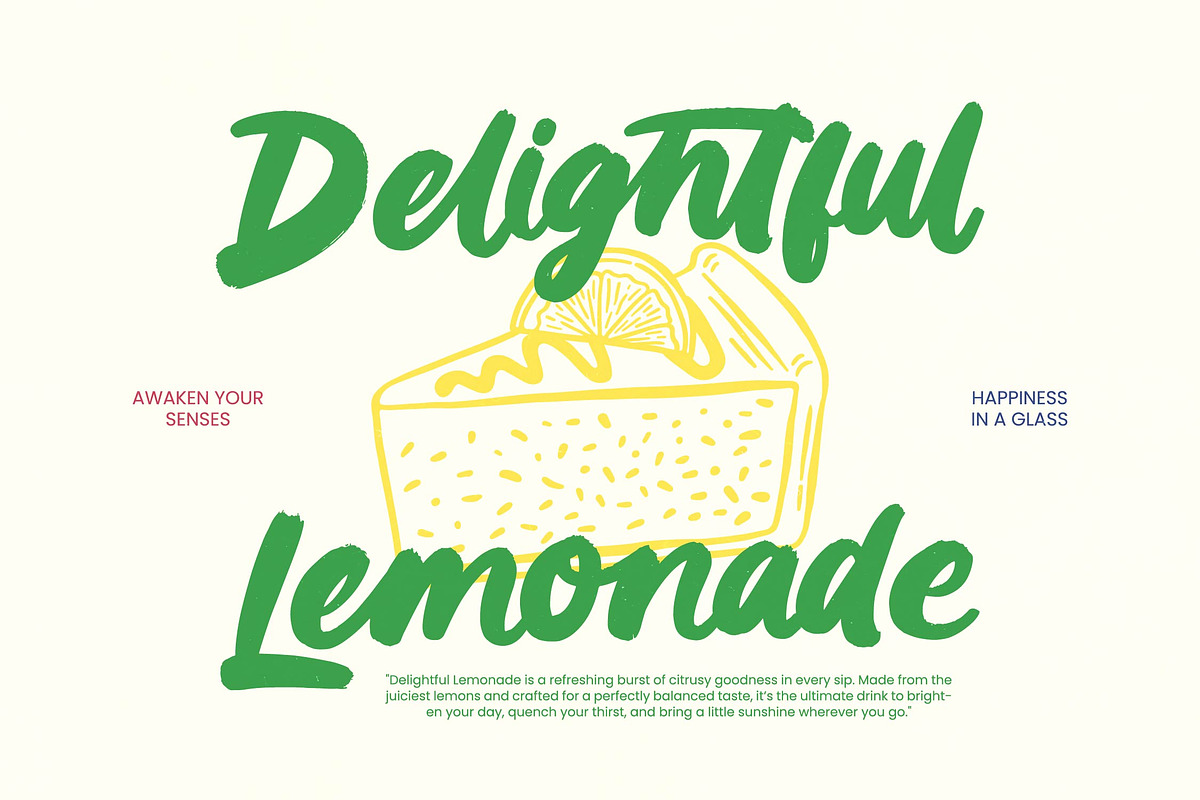 Bulettar Sundel Bold Brush, a Script Font by Letterena Studios Script (Photo 2 of 15)