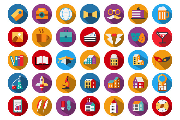 City Holiday Icons