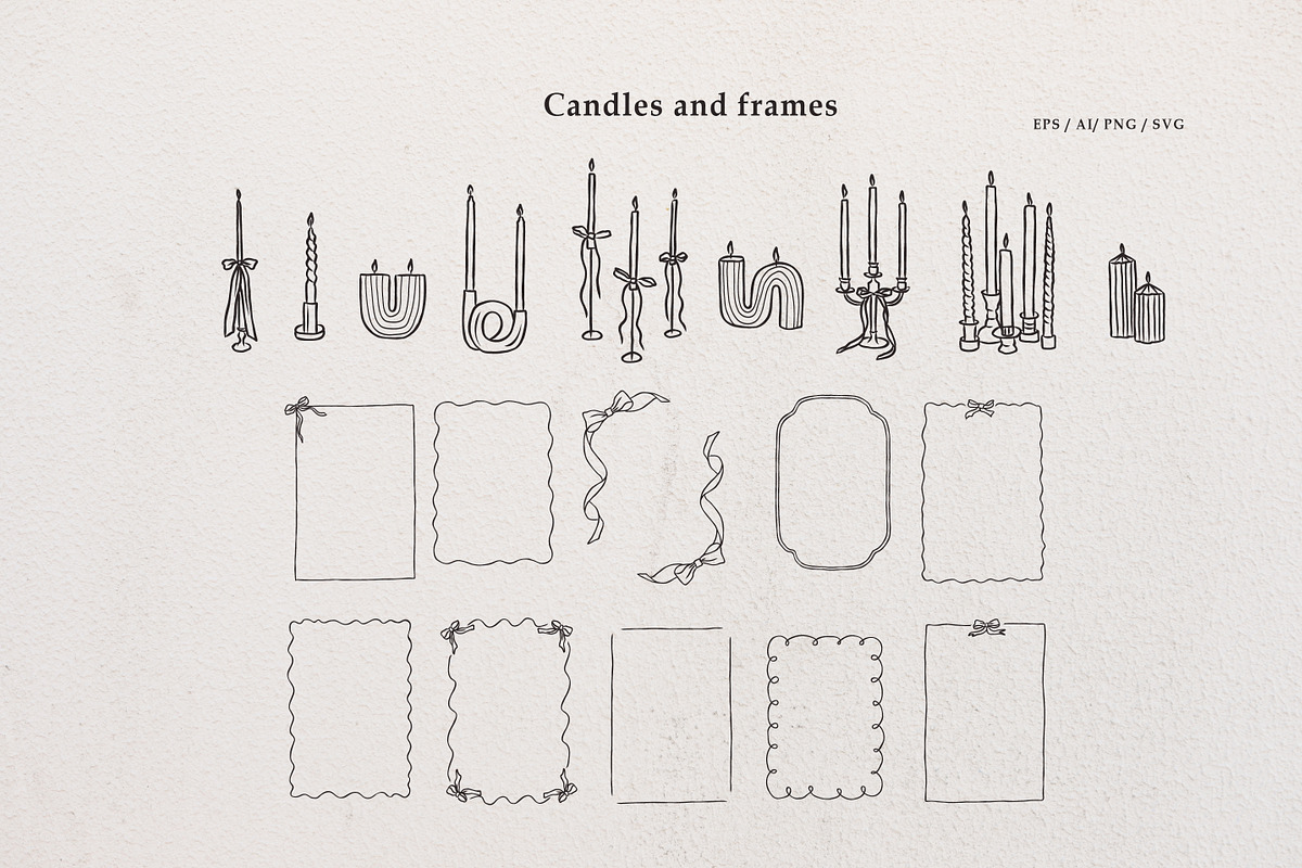 Line art Wine and Dine collection, an Object Illustration by RaDavCrafts (Photo 5 of 15)