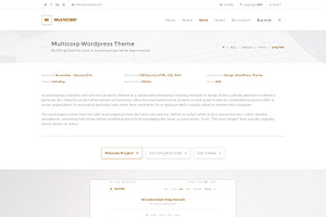 Multicorp - Clean Business WP Theme