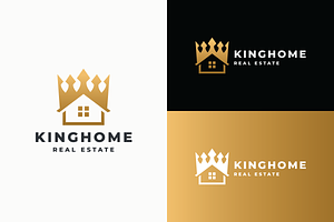 King Home - Royal Home & Real Estate, a Branding & Logo Template by Design_Planet