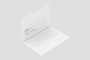 Macbook Pro Clay Mockups, a Books & Magazine Mockup by Mockupdaddy (Thumbnail 13 of 16)