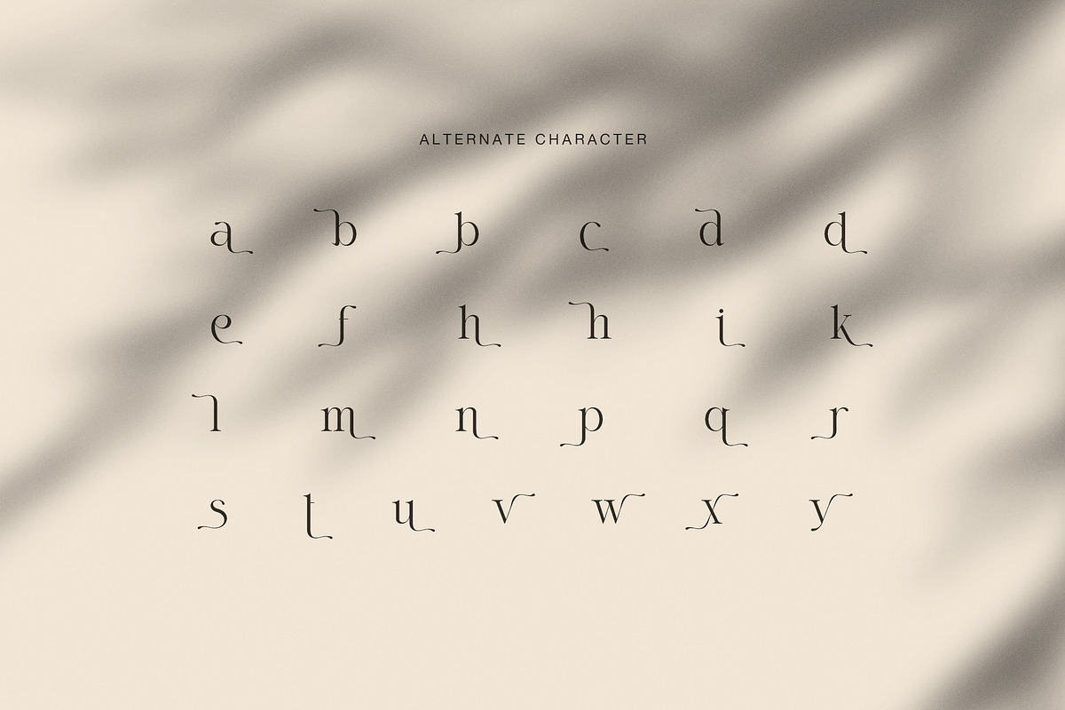 Mangli Elegant Display Serif Font, a Serif Font by Graphicxell (Photo 8 of 8)