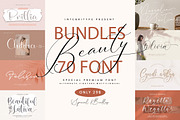 Beautiful and Lovely Font Bundles, a Font by Integritype Studio (Thumbnail 1 of 9)