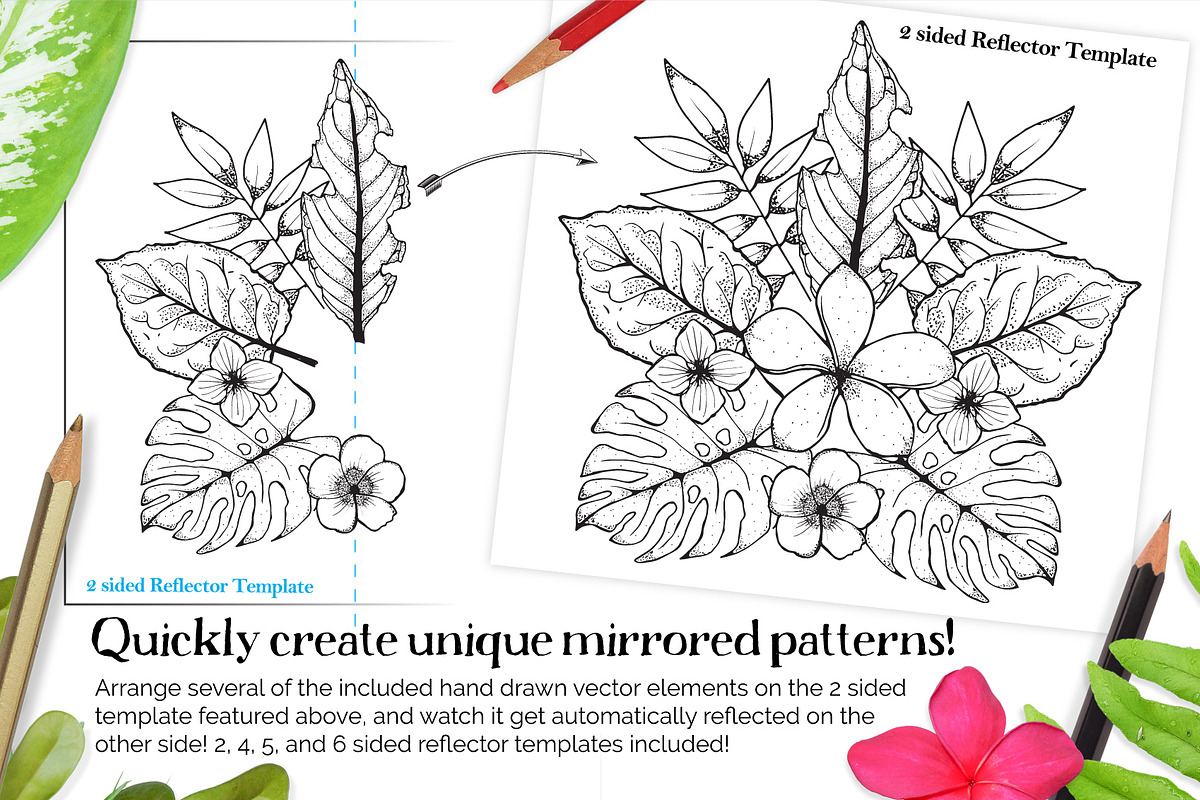 Tropical Paradise Mandala Creator, a Plug-in Add-On by Drifter Studio (Photo 5 of 8)