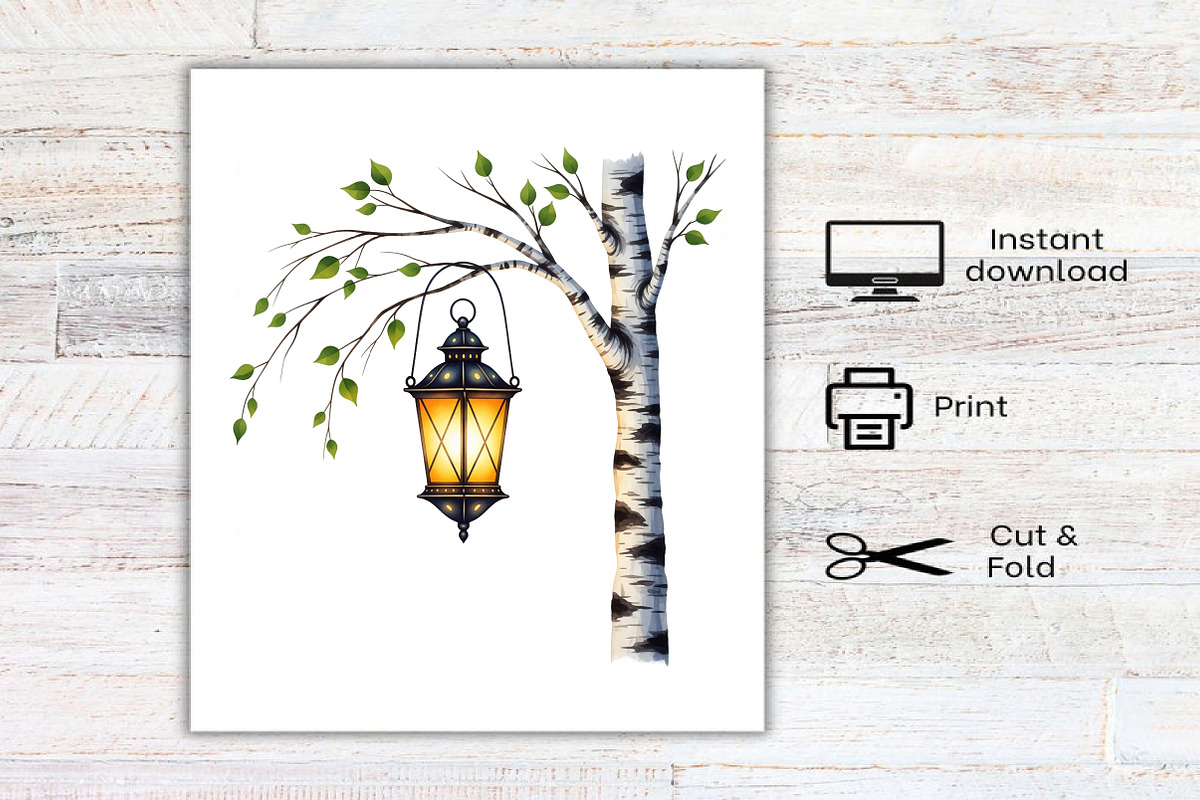 Enchanted Autumn Forest Clipart, a Seasonal Illustration by Canvas Craft (Photo 7 of 7)