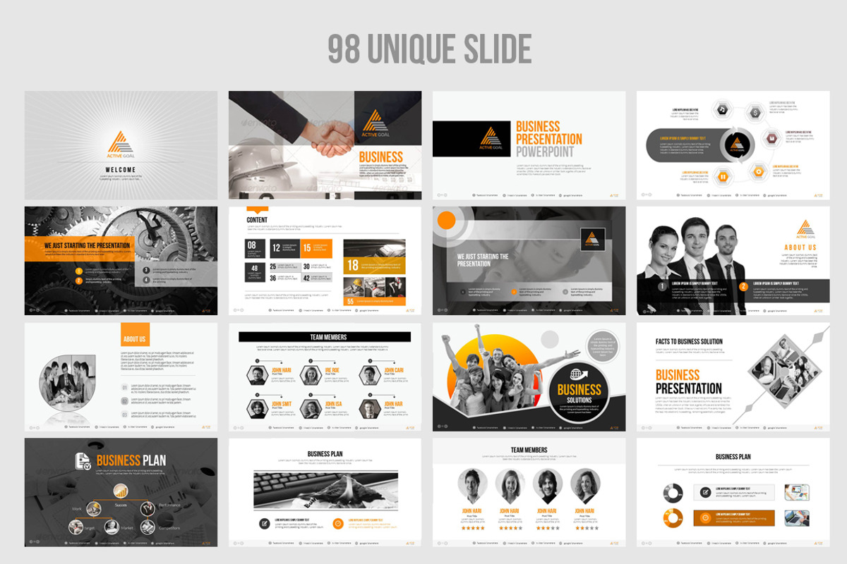 PowerPoint Presentation Template, a Presentation Template by ContestDesign (Photo 4 of 10)