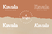 Kavala - Modern Serif, a Serif Font by Sohel Studio (Thumbnail 11 of 15)