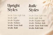 Arvelis Serif Font Family, a Serif Font by artisans (Thumbnail 4 of 7)