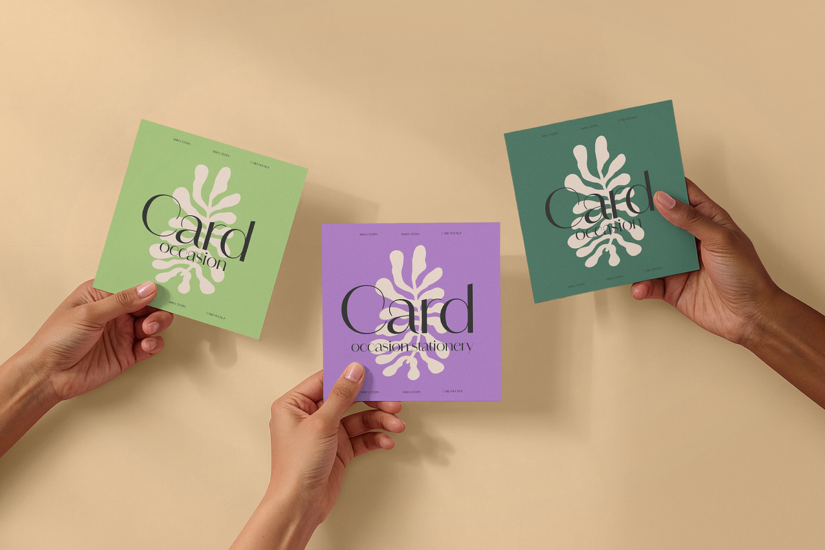 Stationery Cards Mockup, a Product Mockup by wavebreak